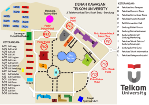 Denah Telkom University