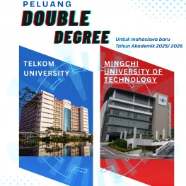 Peluang double degree S1 Teknik Elektro Telkom University dengan Mingchi University of Technology